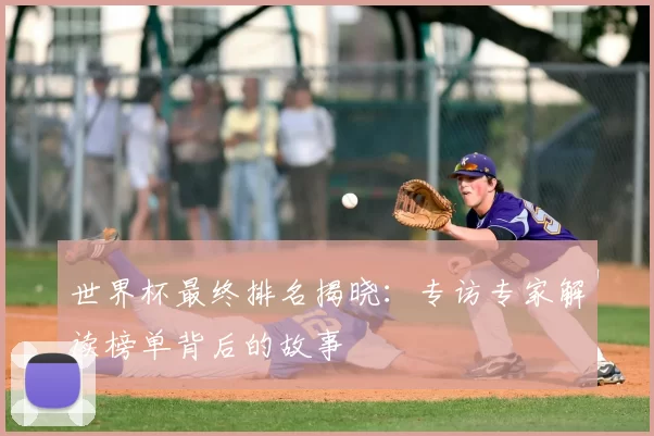 世界杯最终排名揭晓:专访专家解读榜单背后的故事