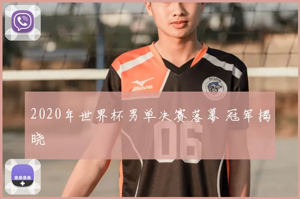 2020年世界杯男单决赛落幕 冠军揭晓